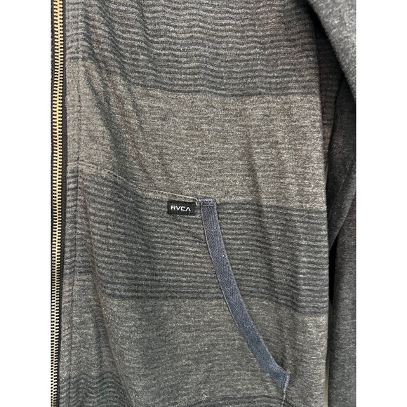 RVCA Men’s Large Athletic Cotton Full-Zip Hoodie Jacket size Large L - Picture 6 of 8